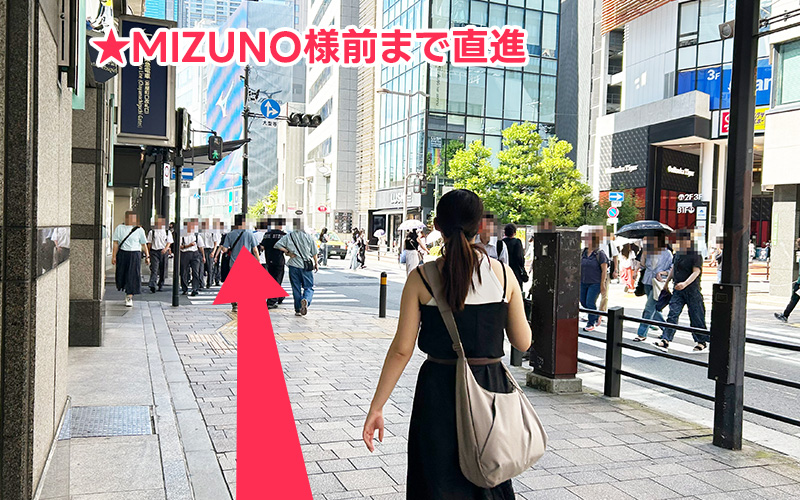 阪急大阪梅田駅茶屋町口からの道順４